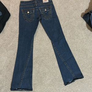 True Religion Sz 26 Joey bootcut jeans. 32.5” inseam.